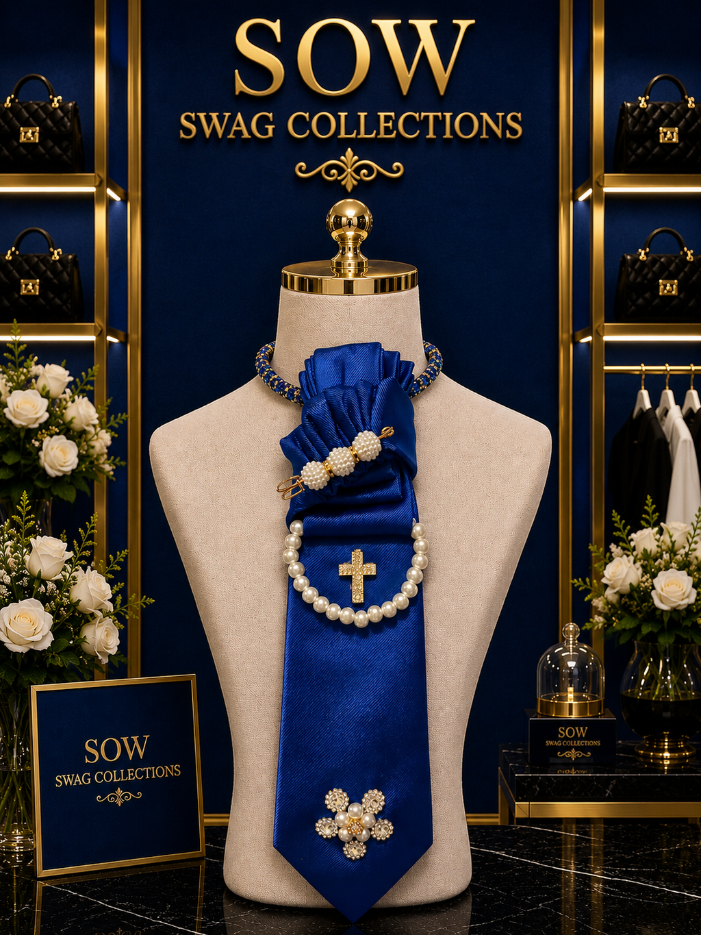 Royal Faith Statement Tie