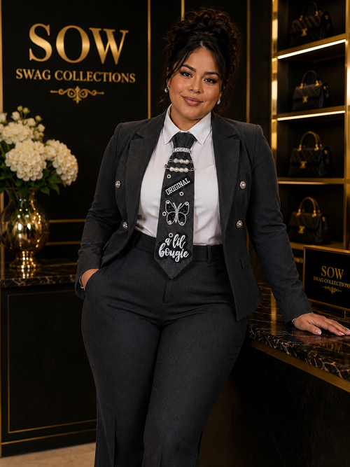 A Lil’ Bougie Statement Tie