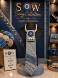 Blue Horizon Denim Statement Tie