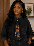 Queen of Culture Statement Tie