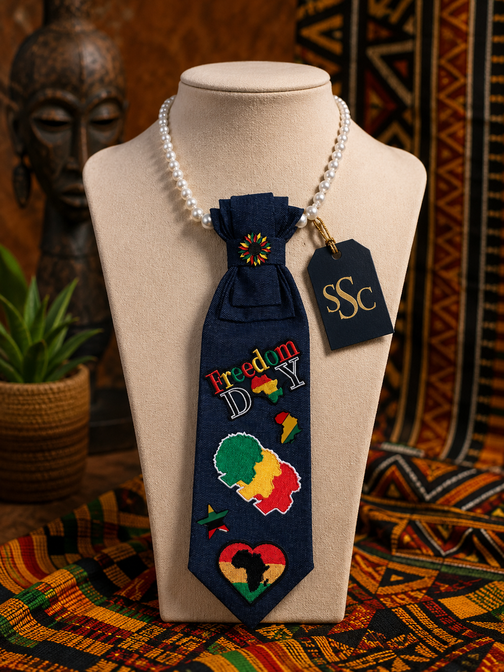 Freedom Day Heritage Statement Tie