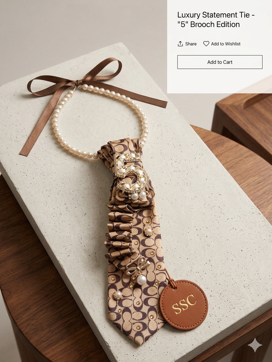 Fifth Avenue Luxe Statement Tie