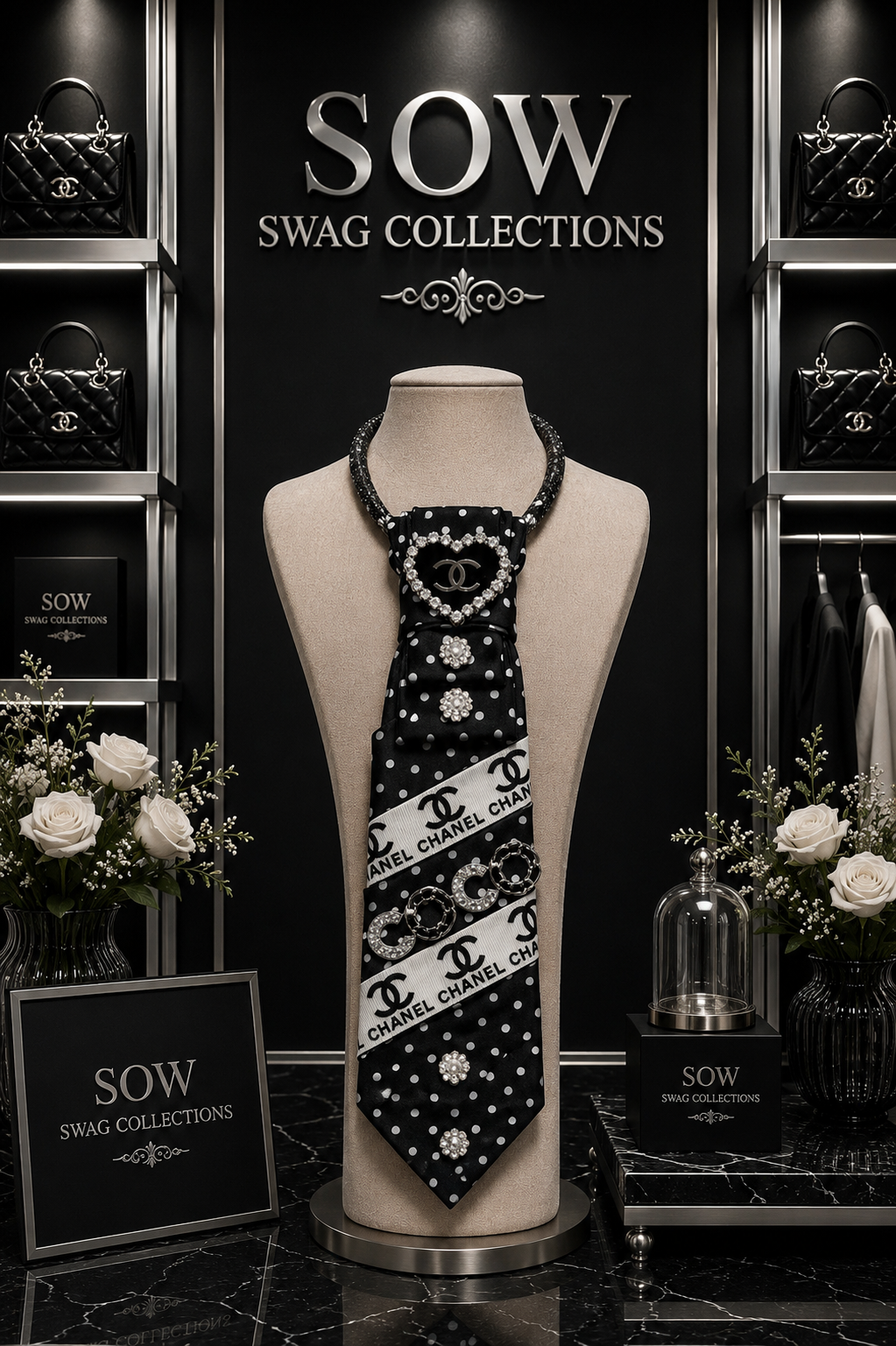 Timeless Chic Statement Tie