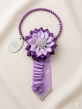 Violet Blossom Royale Statement Tie