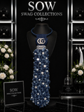 Denim Luxe Signature Statement Tie