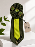 Emerald Radiance Statement Tie