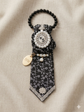 Noir Ice Custom Luxe Statement Tie