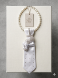White Diamond Luxe Statement Tie