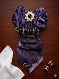Amethyst Reign Luxe Tie