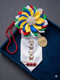 Radiant Bloom Multicolor Statement Tie
